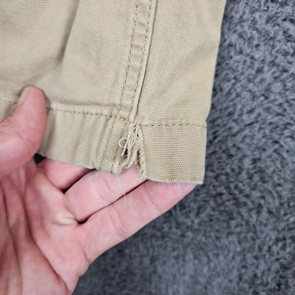 Carhartt‎ Mens Rugged Flex Relaxed Fit Canvas Work Pants Beige 34x30